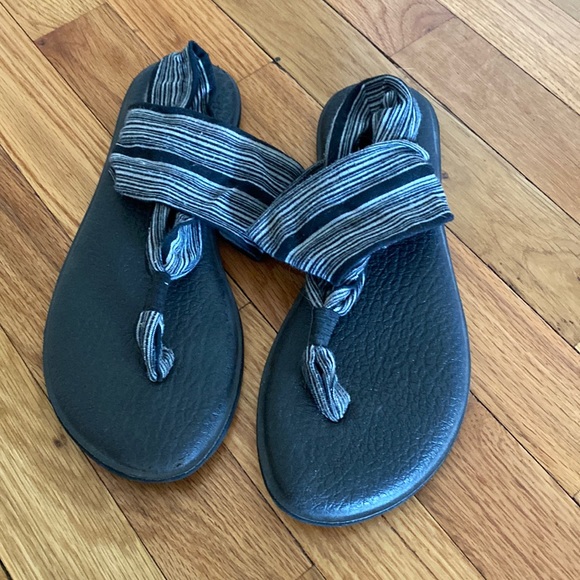 Sanuk Shoes - Sanuk Sandals yoga sling 2-stripe Size 8